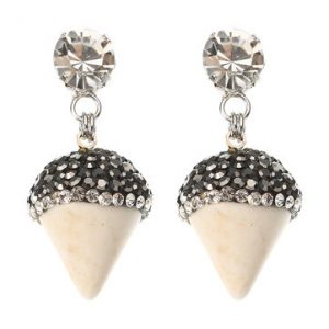 JASSY® Platinum Pinecone Shape Earrings