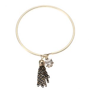 JASSY® Punk Gold Tassel Bracelet