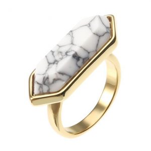 JASSY® Retro White Turquoise Ring