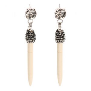 JASSY® Stylish White Stone Earrings