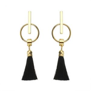 JASSY® Tassel Anallergic Circle Earrings