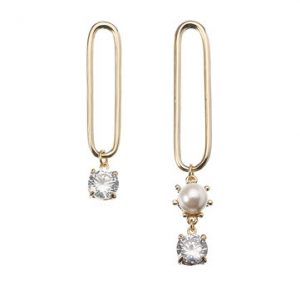 JASSY® Zirconia Asymmetrical Earrings