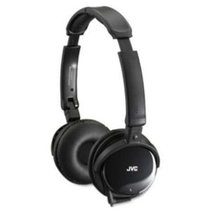 JVC Black Noise-Canceling Headphones (HANC120)