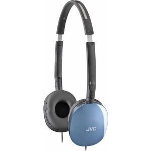 JVC FLATS Lightweight Folding Headphones (HAS160A)