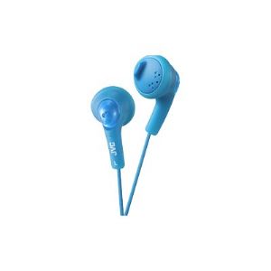 JVC HA F160-A Gumy - Headphones - ear-bud - blue (HA-F160-A-K)