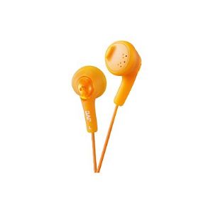 JVC HA F160-D Gumy - Headphones - ear-bud - orange (HA-F160-D-K)