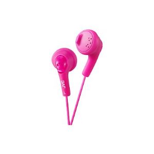 JVC HA F160-P Gumy - Headphones - ear-bud - pink (HA-F160-P-K)