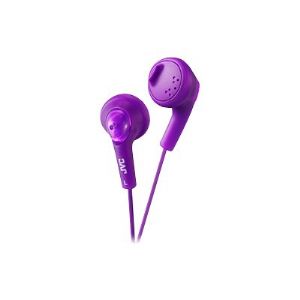 JVC HA F160-V Gumy - Headphones - ear-bud - violet (HA-F160-V-K)