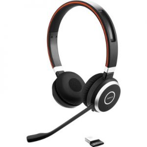 Jabra 6599-829-409 Evolve 65 UC stereo - Headset - on-ear - Bluetooth - wireless - NFC - USB