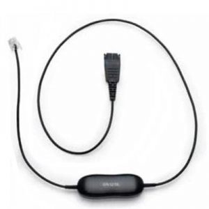 Jabra 88001-03 GN1216 Connect to Avaya one-X Deskphone 9600 and 1600 Series (Straight version 80 cm / 31.5 inch cord)