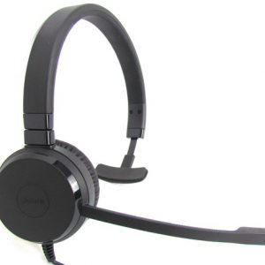 Jabra EVOLVE 30 II UC Mono Headset - Mono - Mini-phone - Wired - Over-the-head - Monaural - Supra-aural - Noise Canceling