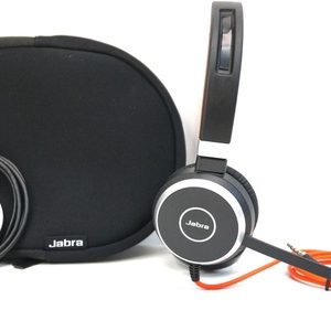 Jabra Evolve 40 Microsoft Lync Stereo - Stereo - USB, Mini-phone - Wired - Over-the-head - Binaural - Supra-aural - Noise Cancelling Microphone