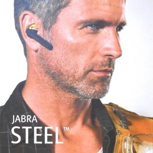 Jabra Steel Headset - Mono - Wireless - Bluetooth - 98.4 ft - 16 Ohm - Earbud - Monaural - Outer-ear - Yes