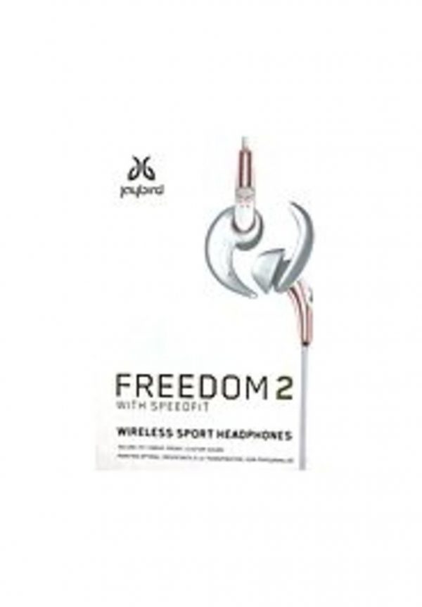 JayBird Freedom 2 Wireless Sport Headphones - Stereo - Wireless - Bluetooth - Behind-the-neck, Over-the-ear, Earbud - Binaural - In-ear - Rose Gold