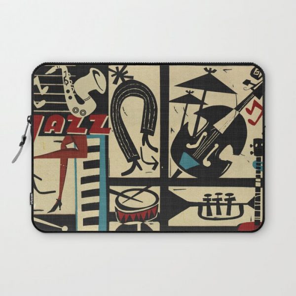 Jazzz Computer Cover by Chicca Besso - Laptop Sleeve - 13"