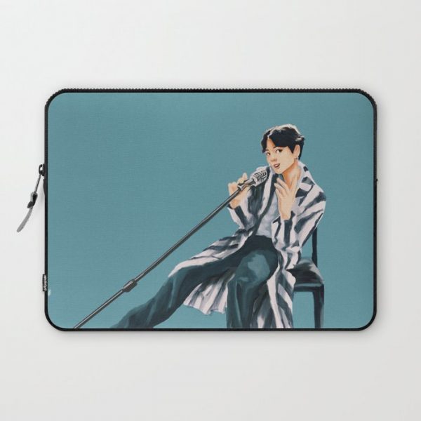 Jungkook Airplane Pt.2 Computer Cover by artkamilla - Laptop Sleeve - 13"