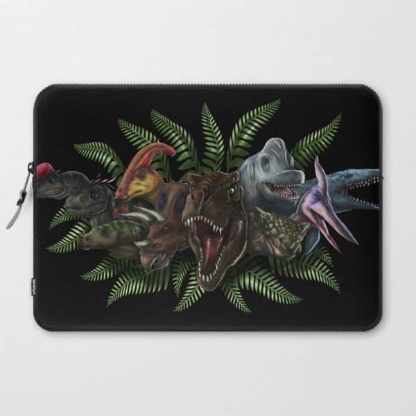 Jurassic World Computer Cover by Juan Iglesias Art - Laptop Sleeve - 15"