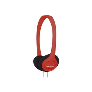 KOSS 184987 KPH7 ON-EAR HEADPHONES (RED)