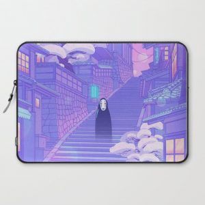 Kaonashi Computer Cover by Elora Pautrat - Laptop Sleeve - 15"