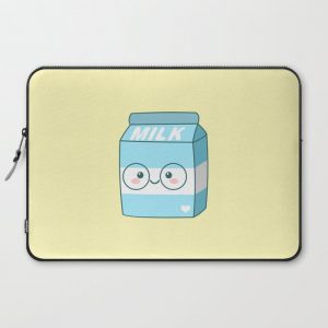 Kawaii Milk Computer Cover by AnishaCreations - Laptop Sleeve - 15"