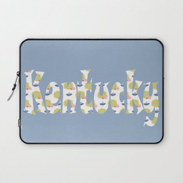 Kentucky Sunflower Computer Cover by RachaelBerryDesign - Laptop Sleeve - 13"