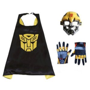 Kids Transformers Costume Black 3 Pieces For Boys Halloween