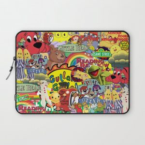 Kids shows from our Childhood Computer Cover by PopCultureCult - Laptop Sleeve - 13"