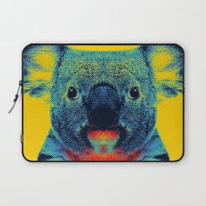 Koala Yellow Animal Computer Cover by Raquel Catalan - Laptop Sleeve - 13"