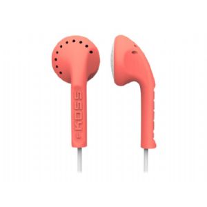 Koss KE10c - Headphones - ear-bud - 3.5 mm jack - coral