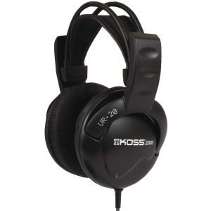 Koss UR-20 Full-Size Stereophone With Single-Sided Listening (UR20)