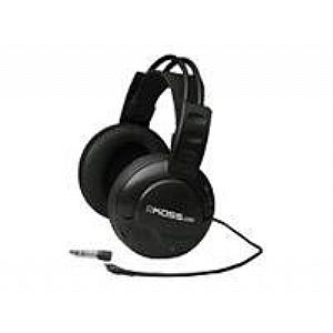 Koss UR20 - Headphones - full size - 3.5 mm plug - black