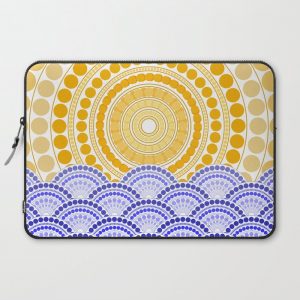 LIGHT OF DAWN (abstract tropical) Computer Cover by Absentis - Laptop Sleeve - 15"