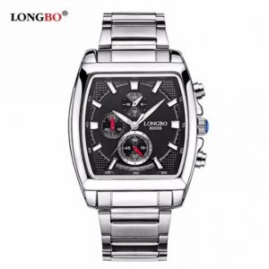 LONGBO Casual Quartz Waterproof Luminous Pointer Watch