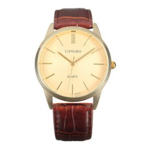 LONGBO Couple Watch Casual Leather Charming Watch