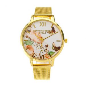 LVPAI Flower Stainless Steel Watch