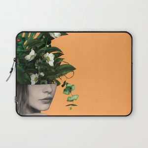 Lady Flowers Vlll Computer Cover by linco7n - Laptop Sleeve - 13"