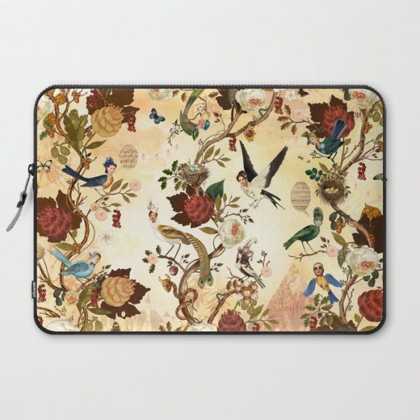 Ladybirds Computer Cover by Carolyn Ridsdale - Laptop Sleeve - 15"