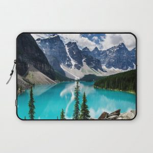 Lake Moraine Banff Computer Cover by Clay & Sand - Laptop Sleeve - 13"