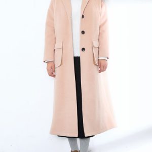 Lapel Casual Long Sleeve Solid Pockets Coat