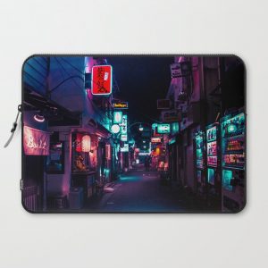 Late Night in Shinjuku's Golden Gai Computer Cover by HimanshiShah - Laptop Sleeve - 15"