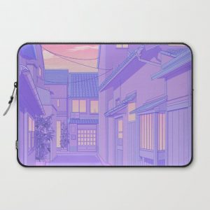 Lavender Street Computer Cover by Elora Pautrat - Laptop Sleeve - 15"