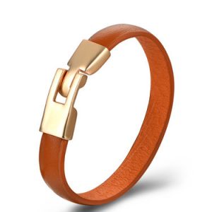 Leather Synthetic Materials Round Bracelet