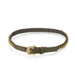 Leather Synthetic Materials Round Connection Bracelet