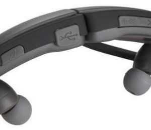 Leeds 7198-03BK Sprinter Bluetooth Earbud Headset - Black/Grey