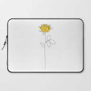 Lemon Rose Computer Cover by Explicit Design - Laptop Sleeve - 15"