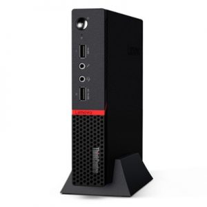 Lenovo 10VL000JUS ThinkCentre M715q (2nd Gen) 10VL - Thin client - tiny - 1 x A6 PRO-8570E / 3 GHz - RAM 4 GB - SSD 32 GB - Radeon R5 - GigE - WLAN: 8