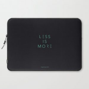 Less Is More Computer Cover by Nielsen Norman Group - Laptop Sleeve - 15"