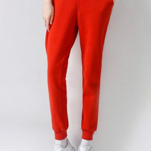 Letter Pockets Casual Track Pants