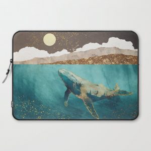 Light Beneath Computer Cover by SpaceFrogDesigns - Laptop Sleeve - 15"