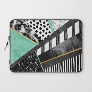 Lines & Layers 3 Computer Cover by Elisabeth Fredriksson - Laptop Sleeve - 13"